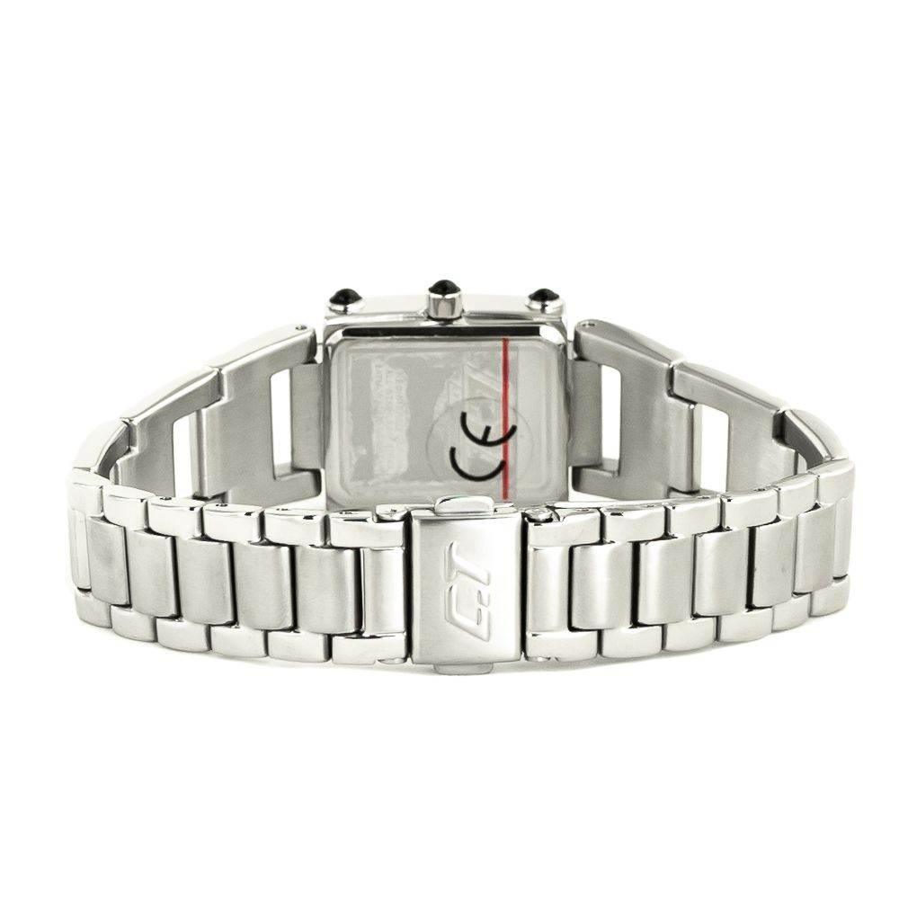 Chronotech Silver Steel Watch - Hilstor