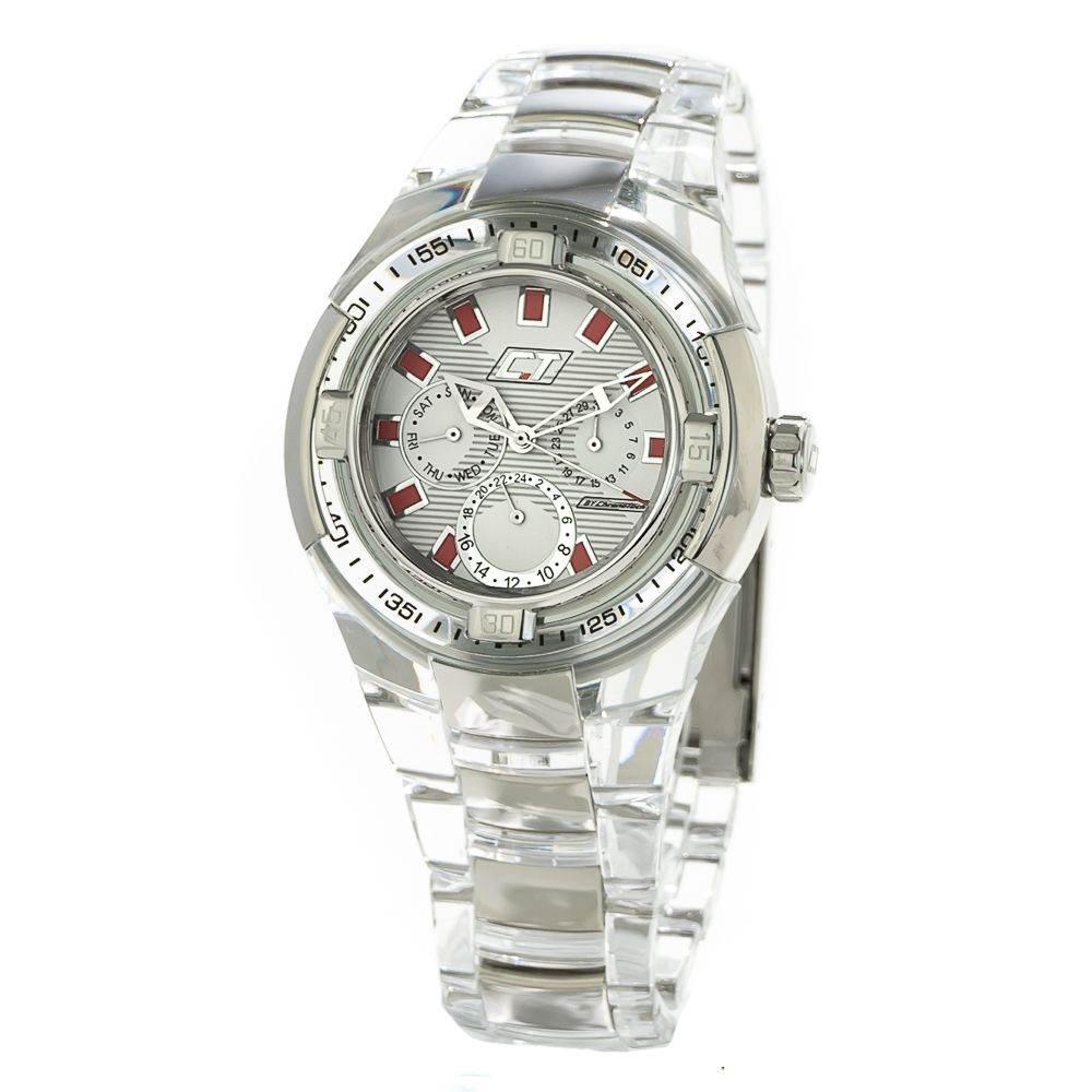 Chronotech Transparent Polycarbonate Watch - Hilstor