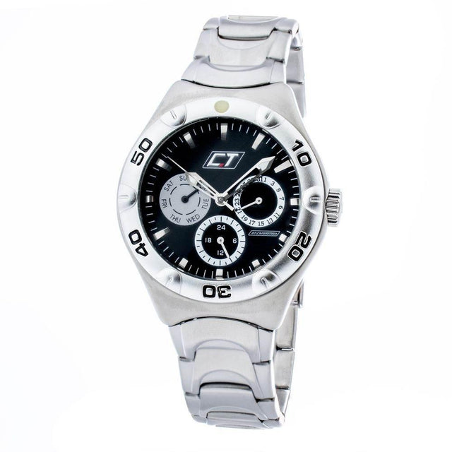 Chronotech Gray Stainless Steel Watch - Hilstor