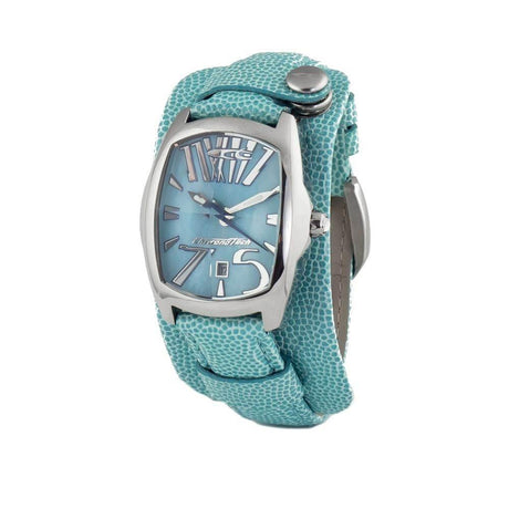 Chronotech Blue Leather Watch - Hilstor