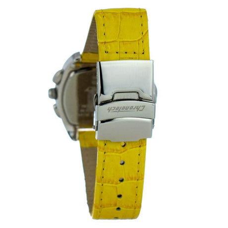 Chronotech Yellow Leather Watch - Hilstor