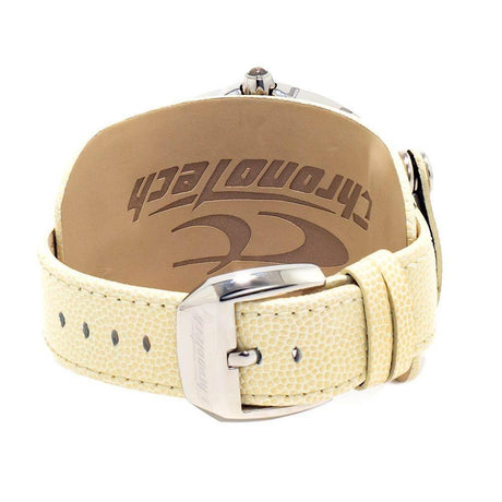 Chronotech Beige Leather Watch - Hilstor