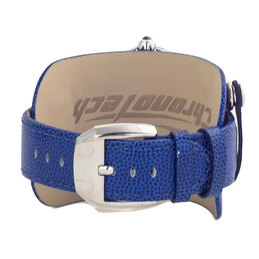 Chronotech Blue Leather Watch - Hilstor