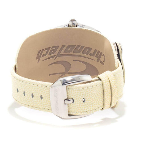 Chronotech Beige Leather Watch - Hilstor