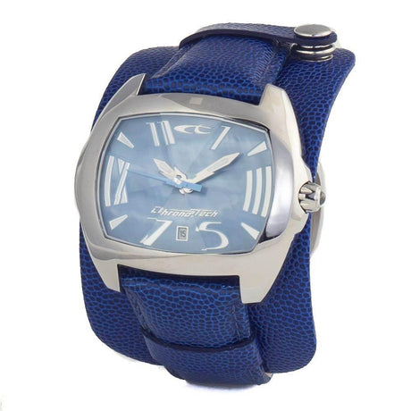 Chronotech Silver Steel Watch - Hilstor