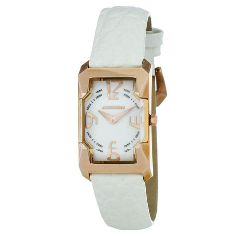 Chronotech White Leather Watch - Hilstor