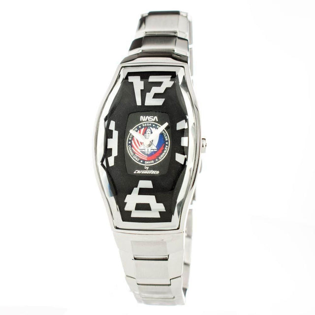 Chronotech Silver Stainless Steel Watch - Hilstor