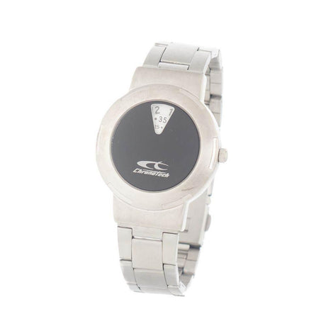 Chronotech Silver Stainless Steel Watch - Hilstor
