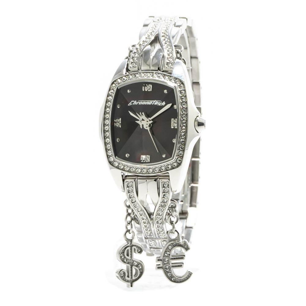 Chronotech Silver Steel Watch - Hilstor