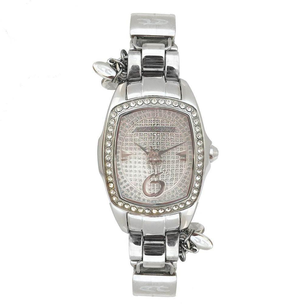 Chronotech Silver Steel Watch - Hilstor