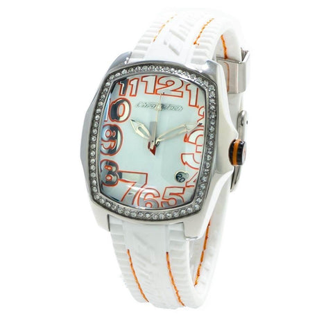 Chronotech White Rubber Watch - Hilstor