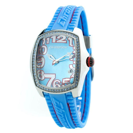 Chronotech Blue Rubber Watch - Hilstor