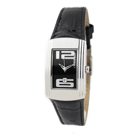 Chronotech Black Leather Watch - Hilstor