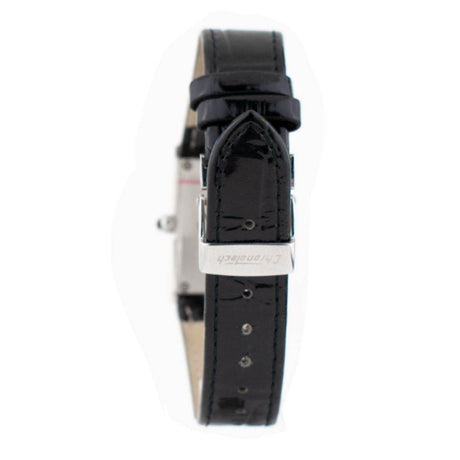 Chronotech Black Leather Watch - Hilstor