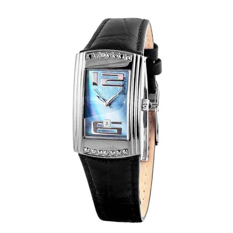 Chronotech Black Leather Watch - Hilstor