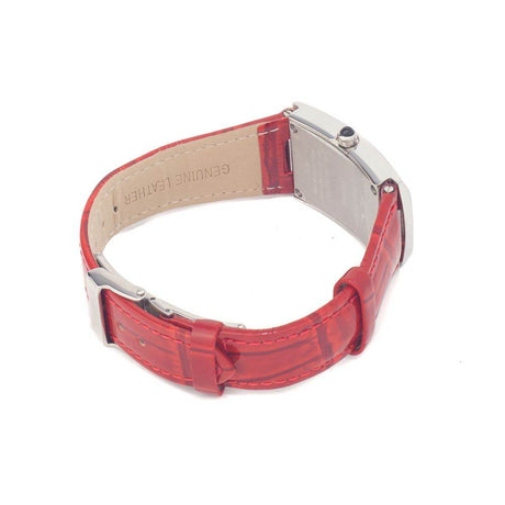 Chronotech Red Leather Watch - Hilstor
