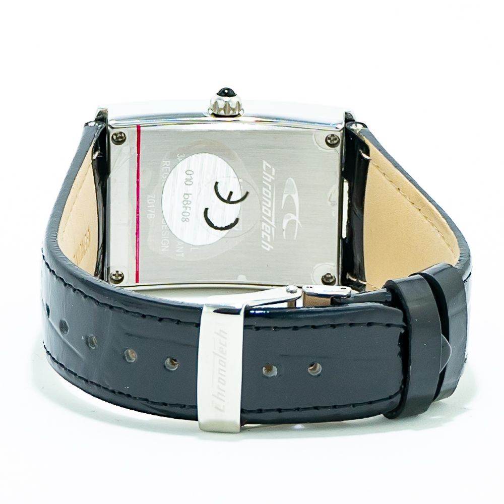 Chronotech Silver Steel Watch - Hilstor