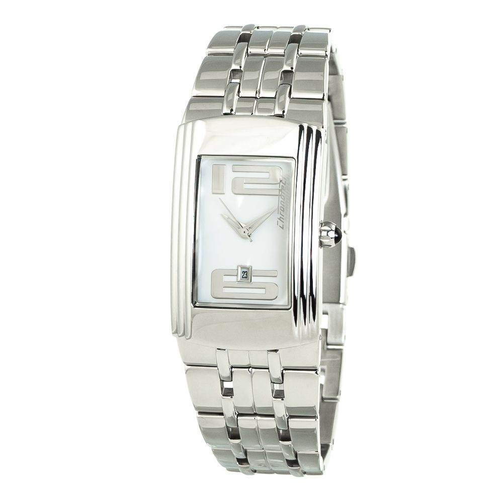 Chronotech Silver Steel Watch - Hilstor