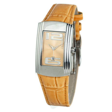 Chronotech Orange Leather Watch - Hilstor