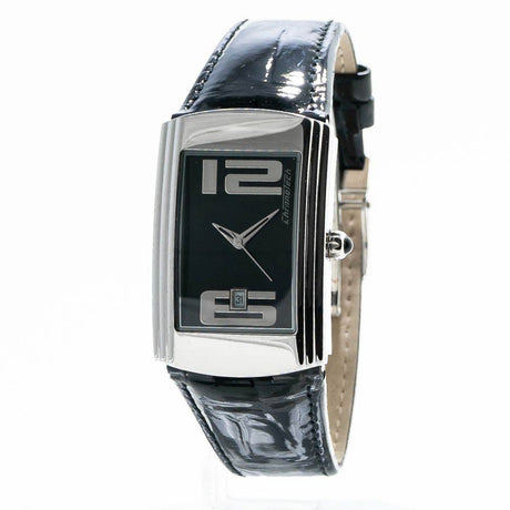 Chronotech Black Leather Watch - Hilstor