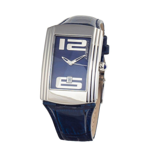Chronotech Blue Leather Watch - Hilstor