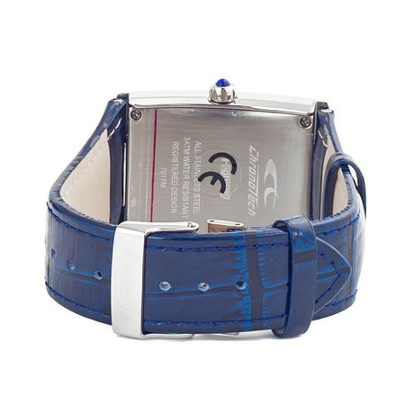 Chronotech Blue Leather Watch - Hilstor