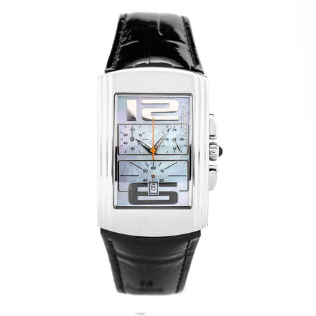 Chronotech Black Leather Watch - Hilstor