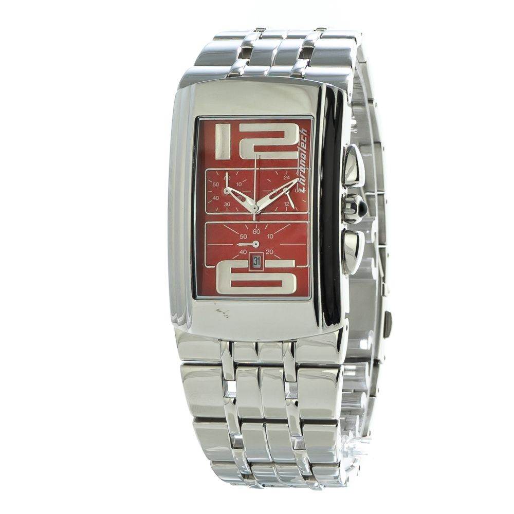 Chronotech Silver Steel Watch - Hilstor