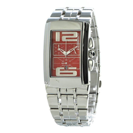 Chronotech Silver Steel Watch - Hilstor
