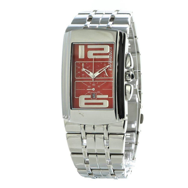 Chronotech Silver Steel Watch - Hilstor