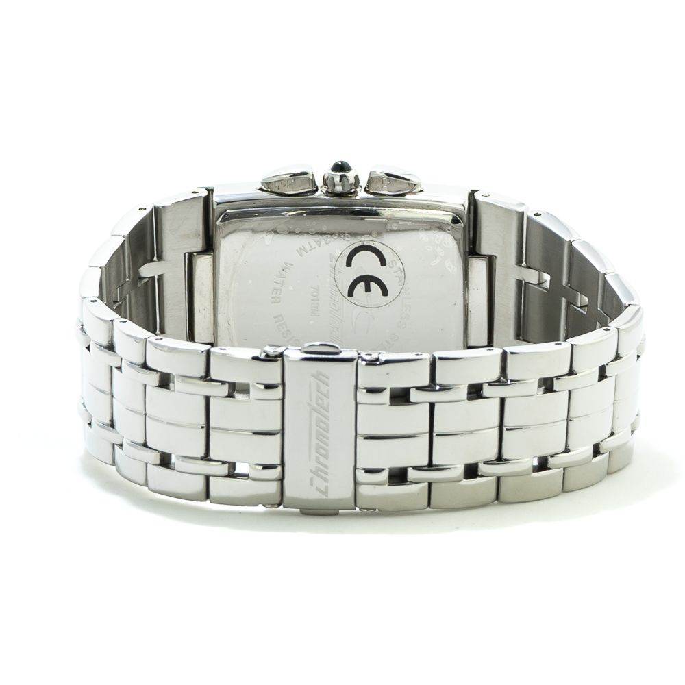 Chronotech Silver Steel Watch - Hilstor