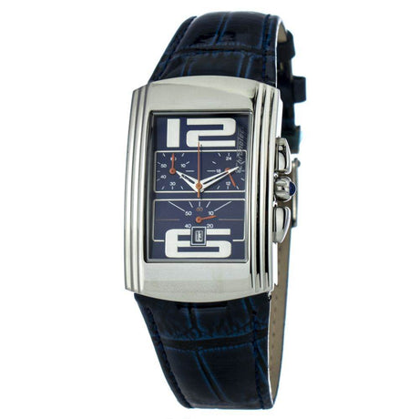 Chronotech Blue Leather Watch - Hilstor