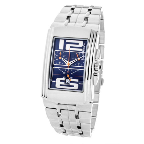 Chronotech Silver Steel Watch - Hilstor