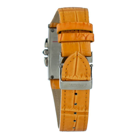 Chronotech Orange Leather Watch - Hilstor
