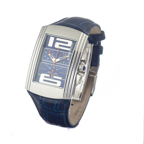 Chronotech Blue Leather Watch - Hilstor