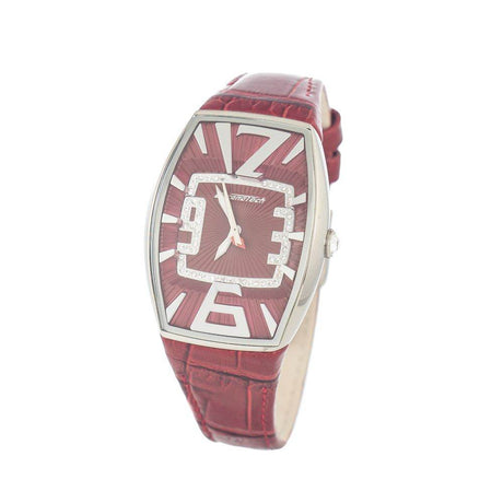 Chronotech Red Leather Watch - Hilstor