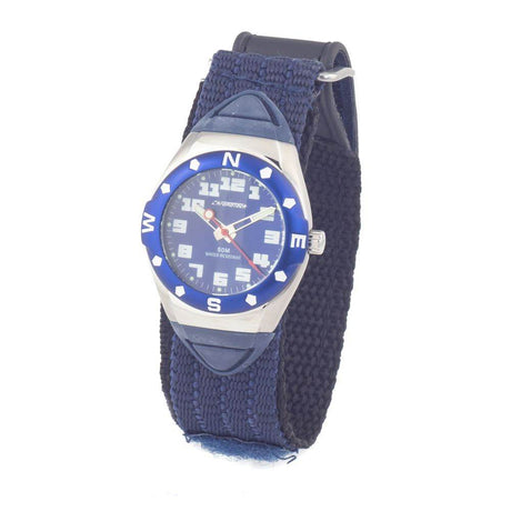 Chronotech Blue Textile Watch - Hilstor
