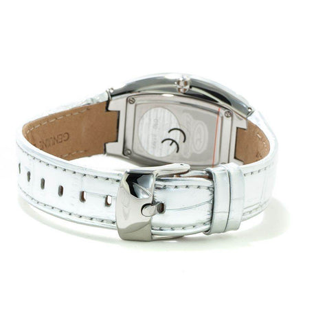 Chronotech Silver Leather Watch - Hilstor