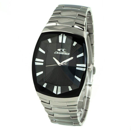 Chronotech Silver Stainless Steel Watch - Hilstor