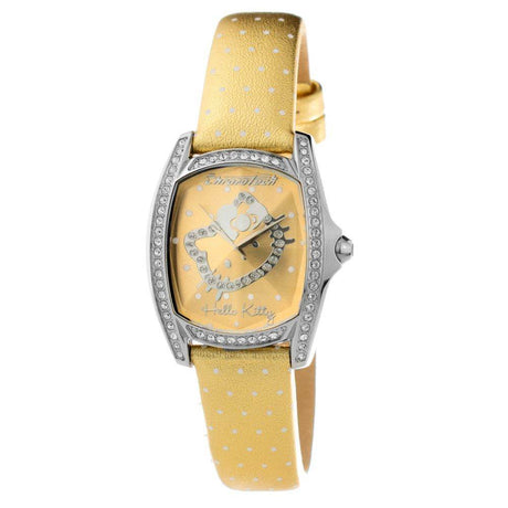 Chronotech Gold Leather Watch - Hilstor