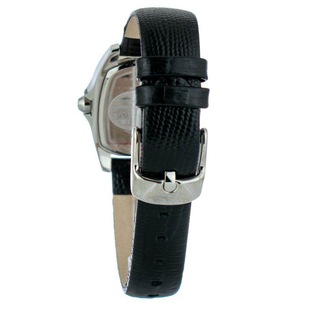 Chronotech Black Leather Watch - Hilstor