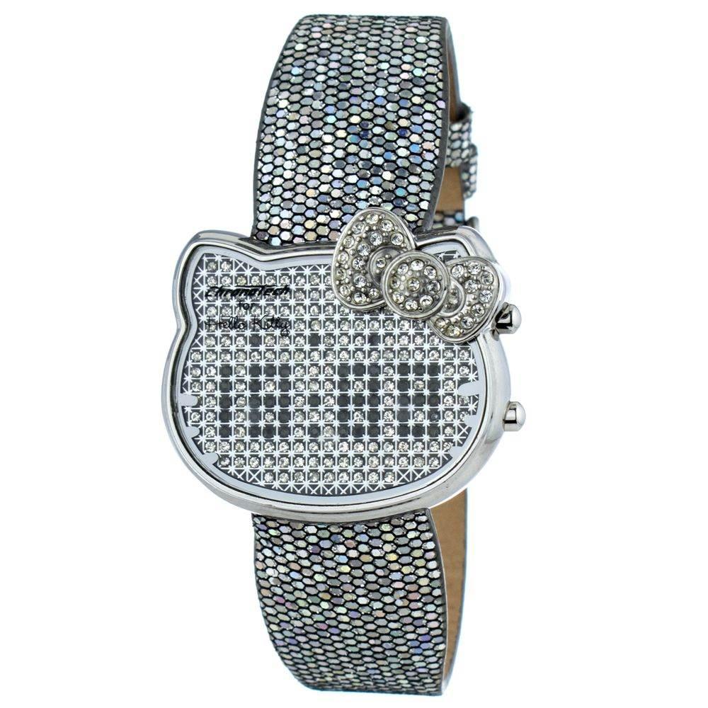 Chronotech Silver Leather Watch - Hilstor