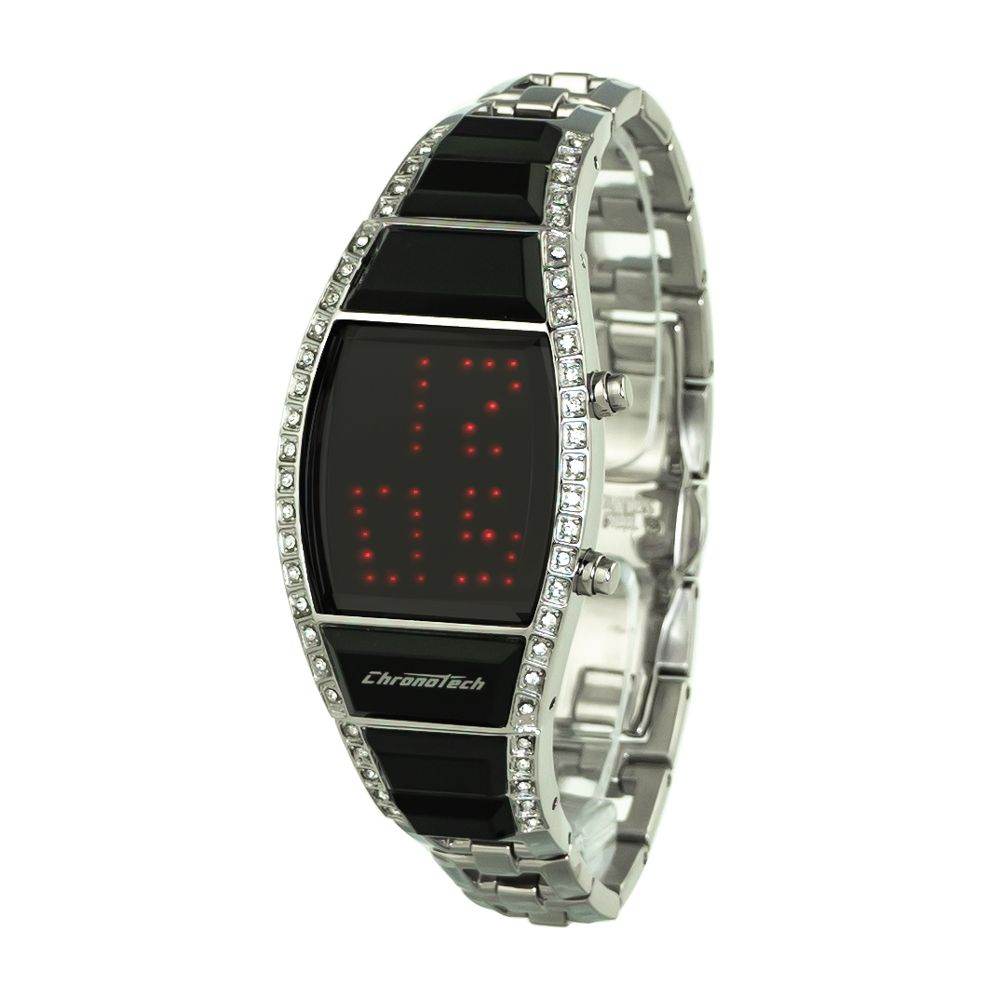 Chronotech Silver Steel Watch - Hilstor