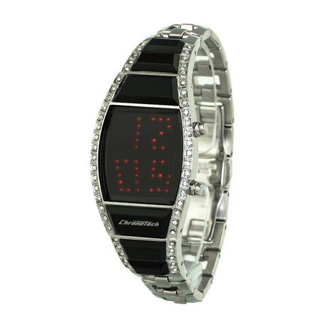 Chronotech Silver Steel Watch - Hilstor