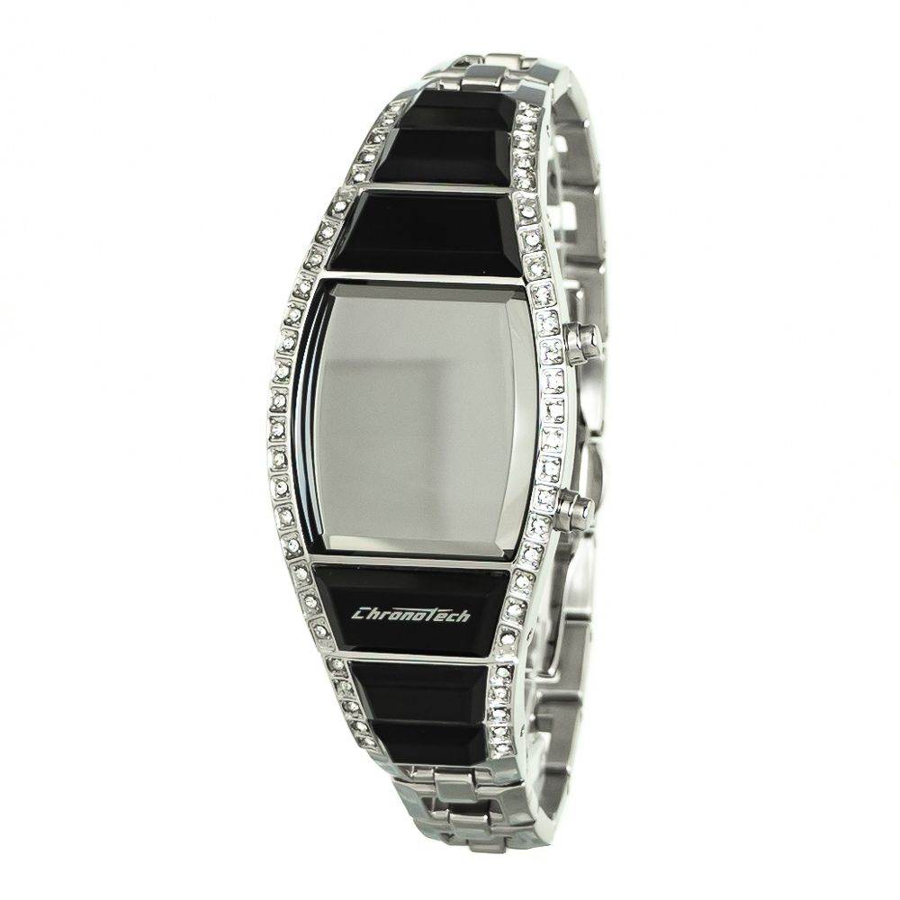 Chronotech Silver Steel Watch - Hilstor
