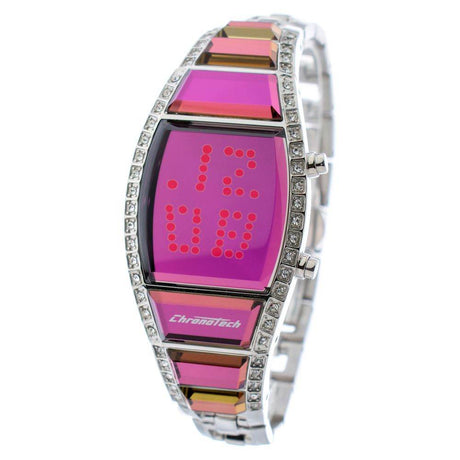Chronotech Silver Stainless Steel Watch - Hilstor
