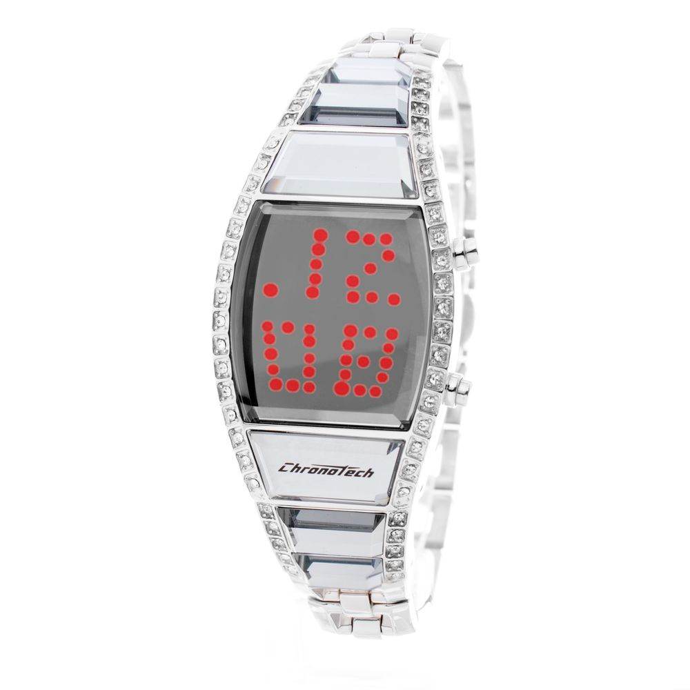Chronotech Silver Steel Watch - Hilstor