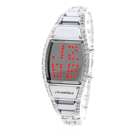 Chronotech Silver Steel Watch - Hilstor