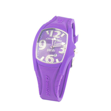Chronotech Purple Rubber Watch - Hilstor