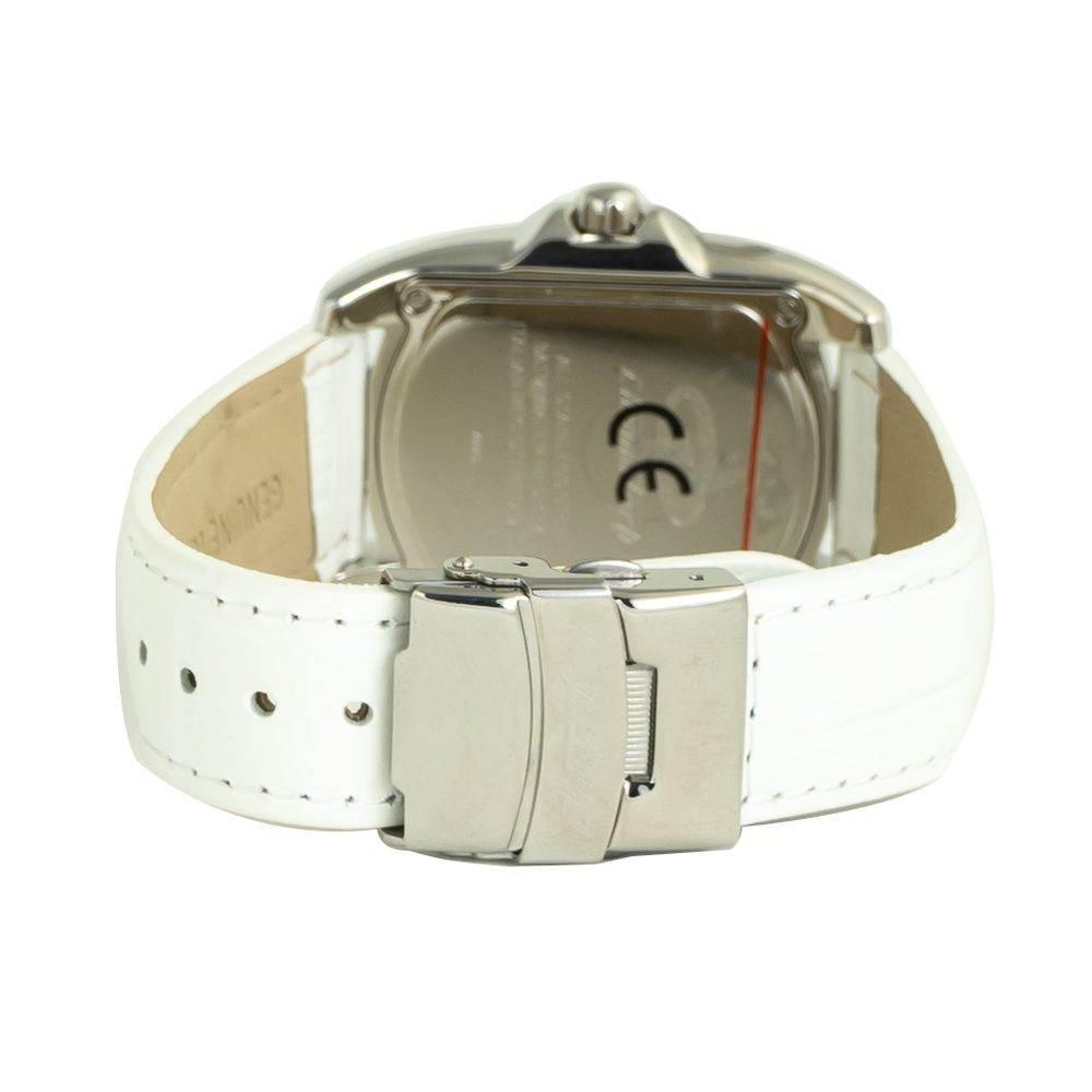 Chronotech White Leather Watch - Hilstor